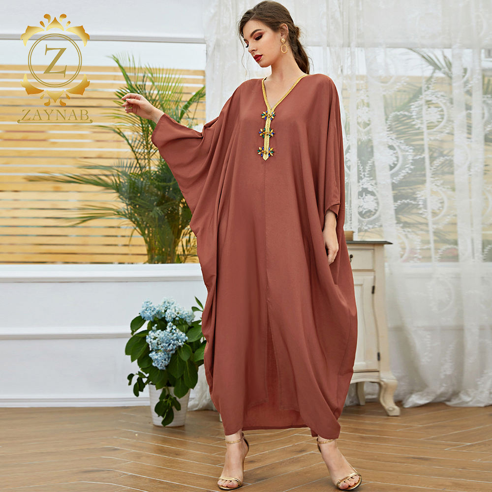 Offerta Nuovo Abito Da Sposa Marocchino Dubai Caftani Abaya - Foto 11