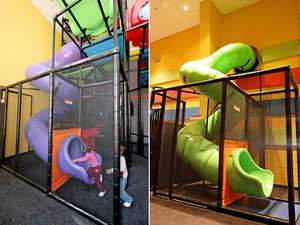 Eğlence bahçesi çocuk tulumları mühendislik plastikleri açık oyun alanı salıncak ve slayt - Product Image 5