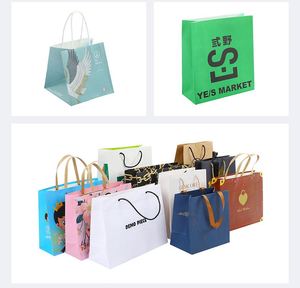 Sac en papier kraft personnalisé pour l'emballage de chaussures et de vêtements, fournisseur d'usine professionnel - Product Image 5