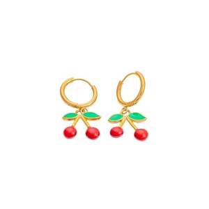 Pendientes Colgantes con Forma de Sol, Chapados en Oro de 18K, Acero Inoxidable, Joyería de Moda para Mujer - Product Image 5