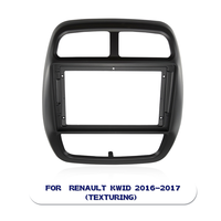 Kits de tableau de bord ABS de haute qualité 9 pouces pour Renault Kwid panneau de Fascia stéréo de voiture de luxe accessoire intérieur de haute qualité