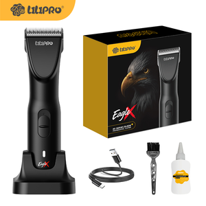 Tondeuse à poils pour chien sans fil LILIPRO EagleX Professional A5, 2 vitesses, tondeuse électrique pour animaux, ensemble de produits de toilettage pour chevaux - Product Image 2