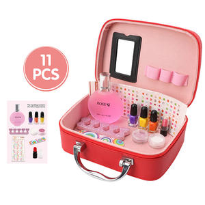 Kit de maquillage Lucky Toys, parfum, rouge à lèvres, vernis à ongles écologique à retirer, kit de pinceaux de maquillage DIY, crayon à sourcils, collier, tatouage - Product Image 1