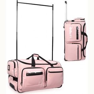 Free Sample Dance <b>Bag</b> <b>with</b> Garment Rack and <b>Wheels</b> for Competition Garment Duffel <b>Bag</b> for Dancer Luggage <b>Travel</b> <b>Bags</b> - Product Image 4
