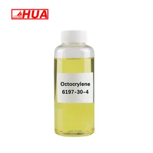 华工厂价格octocrlene CAS 6197-30-4化妆品紫外线吸收剂99% octocrlene