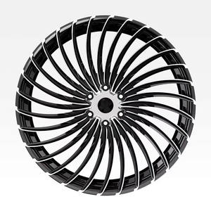 Jantes forgées concaves profondes personnalisées, jantes en alliage conçues pour les berlines de luxe, utilisant une personnalisation haut de gamme pour obtenir une structure solide - Product Image 4