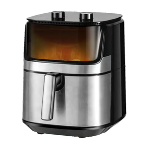 <span class=keywords><strong>Freidora</strong></span> <span class=keywords><strong>de</strong></span> <span class=keywords><strong>aire</strong></span> eléctrica digital inteligente visible <span class=keywords><strong>de</strong></span> 5,5 W sin aceite <span class=keywords><strong>de</strong></span> gran capacidad <span class=keywords><strong>de</strong></span> 1450 <span class=keywords><strong>litros</strong></span> con ventana visible - Product Image 2