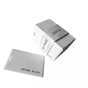 Carte de proximité à clapet RFID em-marine TK4100, épaisseur 1.8MM, 125KHz, prix bon marché