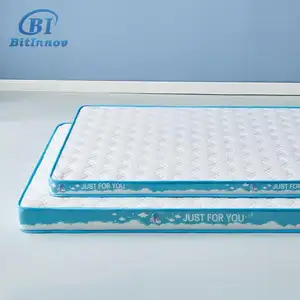 Bitinnov豪华七区光滑天然乳胶床垫泰国绿色乳胶生态泡沫床单