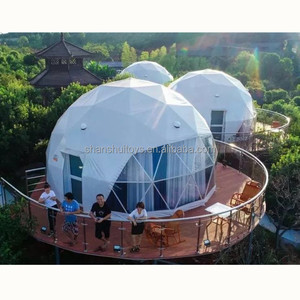 Di Campeggio esterna Trasparente Trasparente di Cristallo Gonfiabile Tenda Bolla/Bolla Gonfiabile Tenda a Cupola Con telaio in acciaio - Product Image 4