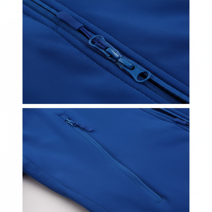 Chaqueta de concha suave para hombre, abrigo con logotipo personalizado, a prueba de viento, senderismo, con capucha, exterior, impermeable, Polar, Softshell, invierno, hinchada, 2026 - Product Image 1