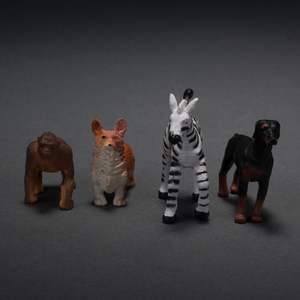 Personnalisés 12 pièces animaux de haute qualité PCV figurines d'<span class=keywords><strong>action</strong></span> en plastique ininterrompues jouets sûrs pour les enfants - Product Image 2