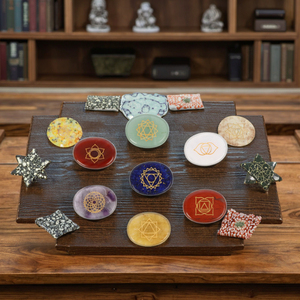 Juego de Piedras de los 7 Chakras de <span class=keywords><strong>Yoga</strong></span>, Forma Ovalada, Estilo Feng Shui, Decoración del Hogar, Venta al Por Mayor de Fábrica, Seguro Comercial, Hecho de Ágata - Product Image 2