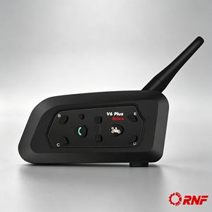 Nuevo Intercomunicador para Casco de Motocicleta al por Mayor, Auriculares V6 Plus Impermeables con Reducción de Ruido, Comunicación Dúplex para 2 Motociclistas a 800m - Product Image 3