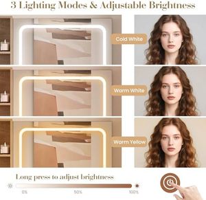 Phoenix nhà Hiện đại chất lượng cao gỗ Vanity bàn gương đèn điện cửa hàng trang điểm bảng ngăn kéo lưu trữ phân bàn trang điểm - Product Image 3