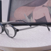 Montura de Gafas Unisex con Patrón Geométrico Moderno, Aro Completo, Popular en Instagram, Versátil, Verde Océano, Ultraligera, para Lectura