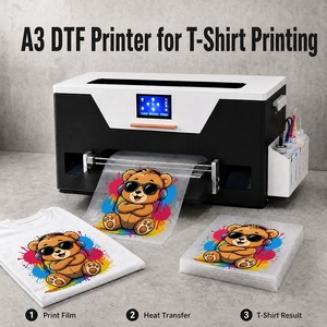 Impresora de Inyección de Tinta DTF A3+ Eps XP600 A3 2026 con Circulación de Tinta Blanca para Camisetas de Algodón, Impresión de Patrones DIY - Product Image 1