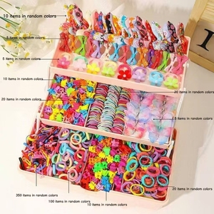 New Multiple Models Bowknot Flower Butterfly Hair Accessories Combinations <b>Sweet</b> Series Girl's Hair Accessories Fashion Jewelry - Product Image 3
