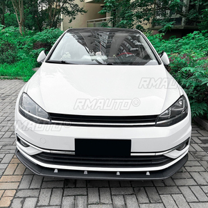 <b>For</b> Volkswagen Golf MK7.5 Normal Version 2017-2019 <b>Car</b> Front Bumper Lip Splitter <b>Diffuser</b> Body Kit Bumper Guard Protector - Product Image 4