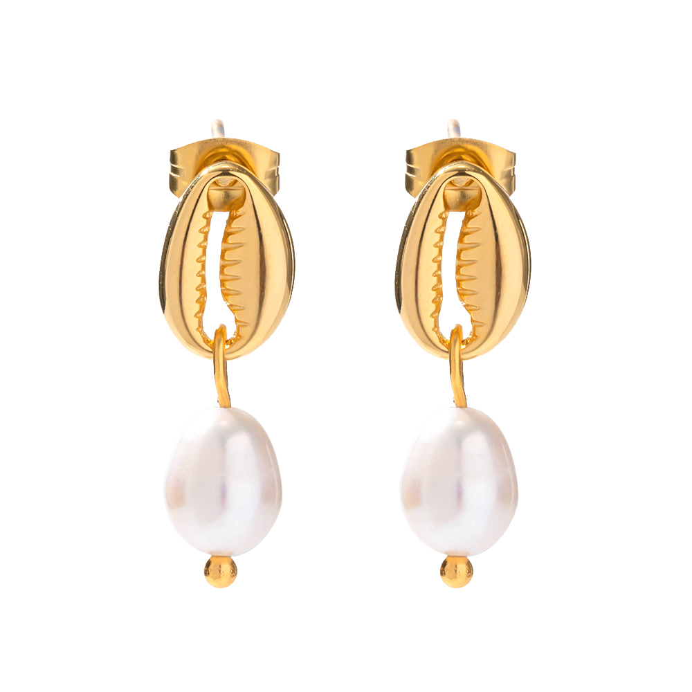 pearl shell earring