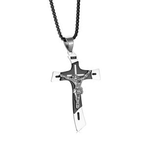 Faith Based Best Jesus Crucifix Religious Cross Pvd Stainless Steel <b>Pendants</b> Trend Fine Fashion Jewelry <b>Necklaces</b> <b>for</b> <b>Men</b> 2024 - Product Image 4