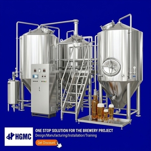 Sistema de Elaboración de <span class=keywords><strong>Cerveza</strong></span> para Microcervecería Comercial e Industrial de 2000L, 3000L y 5000L, Llave en Mano - Product Image 1