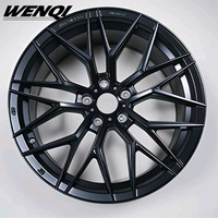 Jantes en alliage noir multi-rayons Wenqi 2026 de 17/18/19/20 pouces, entraxes 5x114.3, 5x112, 5x108, compatibles avec les voitures japonaises, coréennes et allemandes