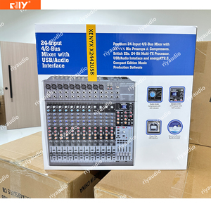 มิกเซอร์ X2442USB 24 ช่องสัญญาณ 4/2-Bus พร้อมโปรเซสเซอร์มัลติเอฟเฟค 24 บิต ไมค์พรีแอมป์ <span class=keywords><strong>XENYX</strong></span> 10 ตัว พร้อมพอร์ต USB 2.0/อินเตอร์เฟสเสียง รองรับพลังแฝง 48V - Product Image 6