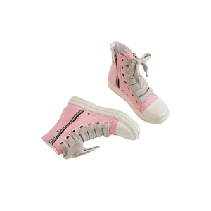 Stivaletti Invernali da <span class=keywords><strong>Donna</strong></span> in Ecopelle con Cerniera, <span class=keywords><strong>Sneakers</strong></span> Basse Casual, Stivali Leggeri Stile Hip Hop Streetwear - Product Image 3