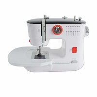 FHSM-519 Machine à coudre électrique portable pour débutants, petite, pour la maison, avec table à coudre