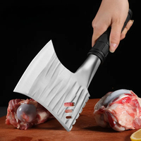 Couteau à désosser en acier inoxydable de 4,5 pouces, hachette de boucherie, couteau à désosser robuste, couteau à viande