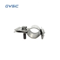 Pinces de connexion à sangle tressée en aluminium de haute qualité pour accessoires d'éléments chauffants SiC