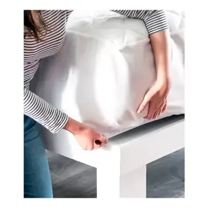 Surmatelas Vianney double, matelassé en coton, toutes saisons, pour usage domestique - Product Image 5