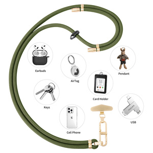 Có thể điều chỉnh điện thoại thông minh dây đeo Crossbody đa chức năng chống mất dày sức mạnh bền treo điện thoại di động dây buộc - Product Image 5