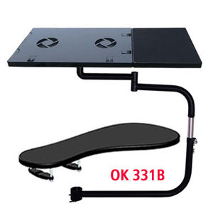 DL OK330 Multifunctoinal tam hareketli sandalye sıkma klavye desteği dizüstü bilgisayar tutucu Mouse Pad tembel dizüstü bilgisayar masası - Product Image 2