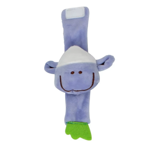 Juego de Sonajeros de Peluche para Bebés, Campana de <span class=keywords><strong>Mano</strong></span> Suave de Dibujos Animados, Juguete Sensorial Educativo para Recién Nacidos - Product Image 4
