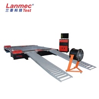Machine d'essai de dynamomètre de châssis pour moto LANMEC DW-25 avec garantie d'un an