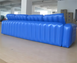 Beile Custom Blue PVC Inflatable Lounger Air Sofa <strong>Settee</strong> Advertising Inflatables <strong>for</strong> <strong>Sale</strong> - Product Image 4