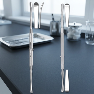 เครื่องมือผ่าตัดคุณภาพดีที่สุด ทำจากสแตนเลสสตีล ยี่ห้อ FREER SEPTUM ELEVATORS ได้รับการรับรองมาตรฐาน CE ระดับ I สำหรับใช้ในหู คอ จมูก - Product Image 3