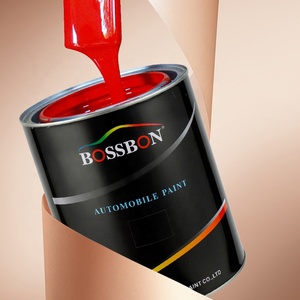 Posventa con servicio garantizado 2K Mezcla de colores de una sola etapa Tinter Carmine Acrílico Pintura de pulverización de automóviles Logotipo personalizado - Product Image 5