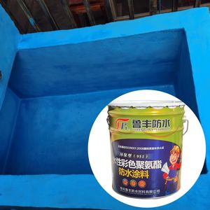 Peinture de revêtement de toiture époxy imperméable en résine de polyuréthane à base d'eau pour salle de bain <span class=keywords><strong>piscine</strong></span> extérieure bâtiment fuites réparation murs - Product Image 1