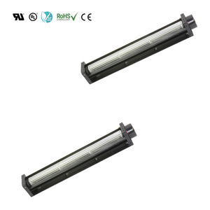 PBM中国エコ24V低騒音クロスフロー暖炉ファンインサート30mmインペラ径ステンレス鋼タンジェンシャルECファンファームOEM - Product Image 1