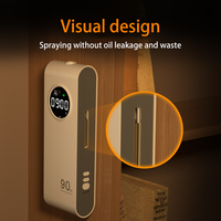 Nouveaux diffuseurs d'arômes intelligents d'huiles essentielles à batterie rechargeable par pulvérisation automatique pour hôtel de bureau à domicile
