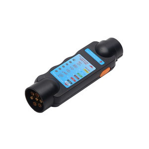 Trailer Wiring Detector 7 Pin <b>Plug</b> Socket Tester LCD Display <b>12V</b> Diagnostic Tool for European Style Connectors - Product Image 1