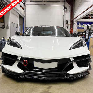 Évents d'admission avant C8 en Fiber de carbone pour <span class=keywords><strong>Chevrolet</strong></span> <span class=keywords><strong>Corvette</strong></span> C8 2 portes sega Top Coupe 2020-2021 - Product Image 3