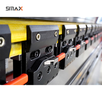Machine de pliage d'aluminium CNC entièrement automatique synchronisée de haute précision SMAX Smart Bend-110t/2500 avec moteur en acier au carbone