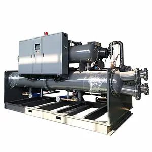 High Effective Cooling Capacity Water Cooled Screw Chiller/ Industrial Water Cooled Chiller for Concrete Batching Plant