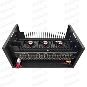 20 Port WiFi OTG Dual Cut Phone and Motherboard Case Set <b>HUB</b> with <b>Power</b> Supply and ATX Server Case Metal in Stock - Product Image 2
