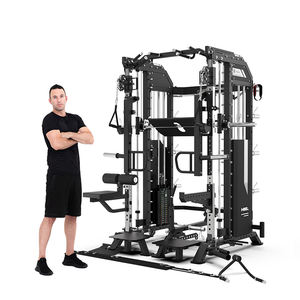Desain Baru Peralatan Kebugaran Multi Gym Penggunaan Rumah Komersial Mesin <span class=keywords><strong>Smith</strong></span> <span class=keywords><strong>3d</strong></span> dengan Rak Daya Pelatih Fungsional - Product Image 1