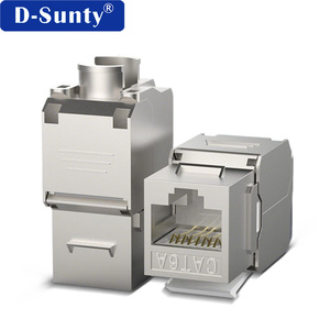 Module adaptateur Keystone RJ45 blindé, compatibilité universelle avec les câbles Ethernet Cat5e/Cat6/Cat6A/Cat7/Cat8 - Product Image 5